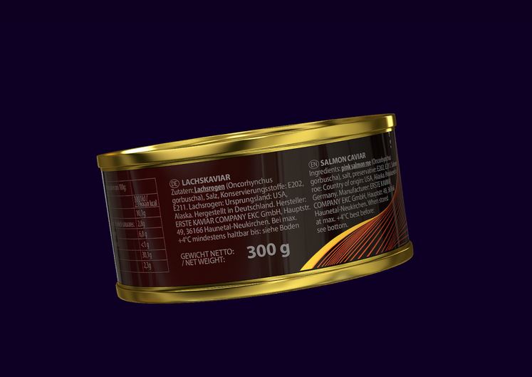 Caviar set - Red Gold, Caviar Red Gold