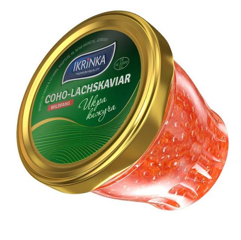Coho salmon caviar