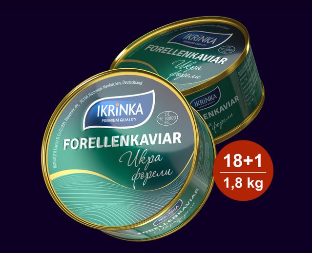 Caviar set - Trout caviar 19 , 95g/pack