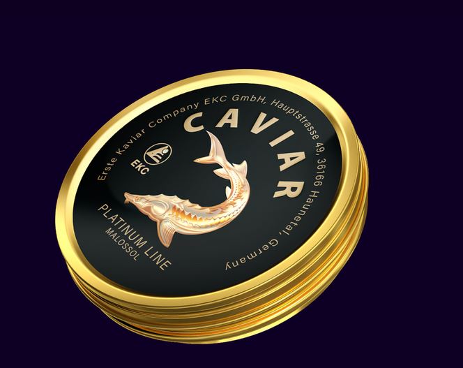 Sturgeon Caviar (PLATINUM LINE) In Glass Or Can 100g - Image 2
