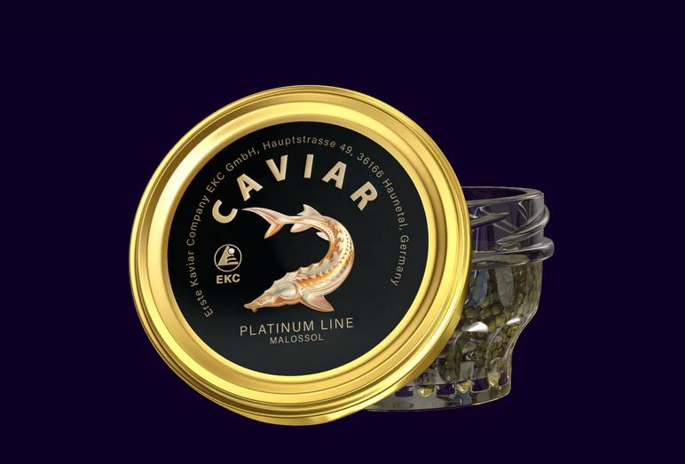 Sturgeon Caviar (PLATINUM LINE) In Glass Or Can 100g - Image 3